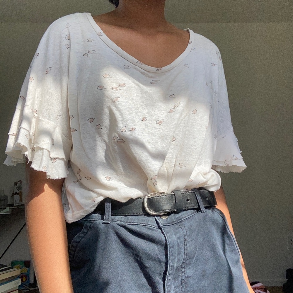 Anthropologie Flowy Blouse